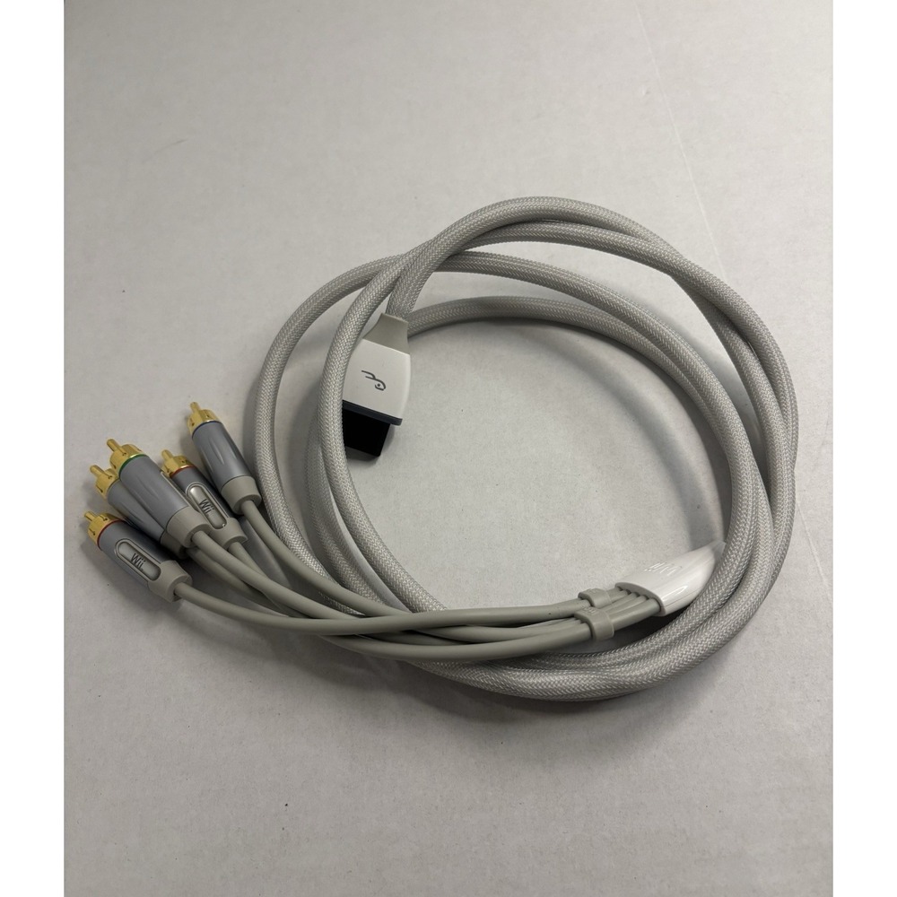 Rocketfish Gaming Component Video/Stereo Audio Cable Gold For Wii U 6ft Gray